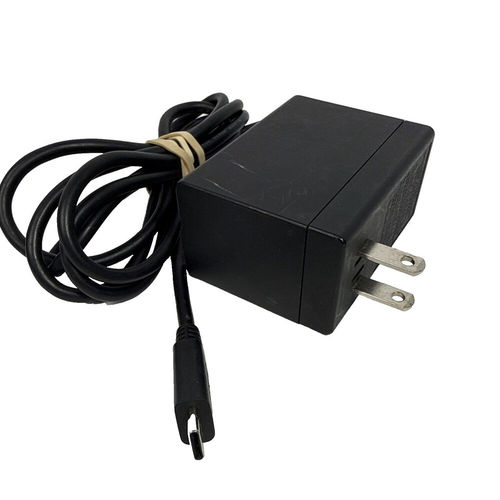 Official Nintendo Switch AC Adapter Charger HAC-002 (USZ) USB-C Power Supply